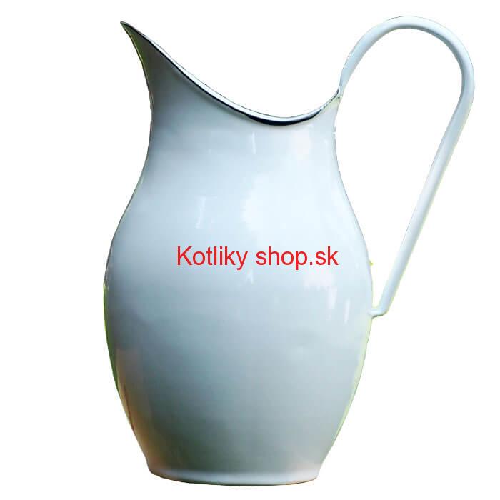 Smaltovaná krhla 2 L ČERVENÁ