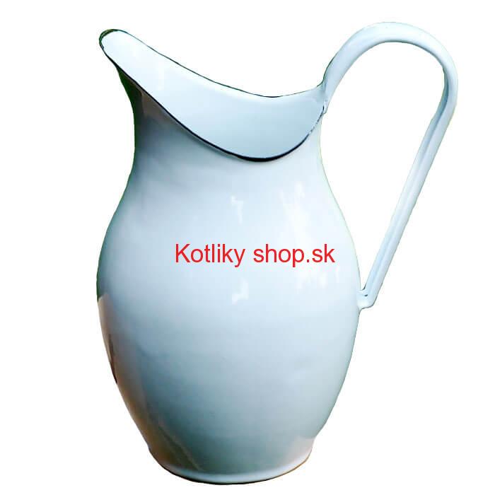 Smaltovaná krhla 2 L ČERVENÁ