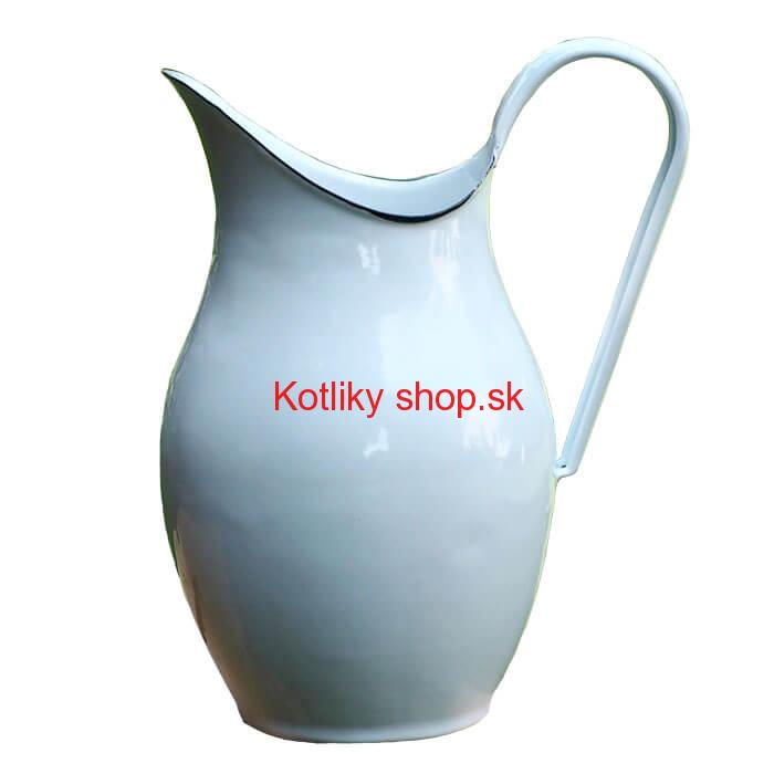 Smaltovaná krhla 2 L ČERVENÁ