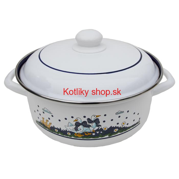 Smaltovaný kastról 20 cm