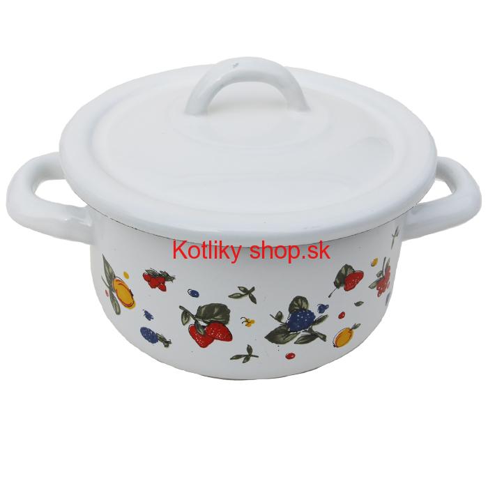 Smaltovaný kastról 24 cm (ovocie)