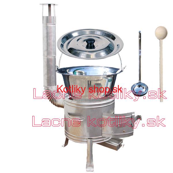 Kotlíkový set 31 cm TOPLUX + antikorový kotlík