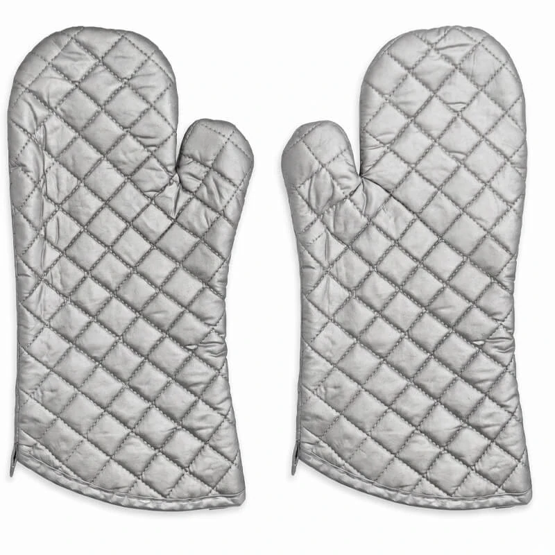 Chňapky strieborné dlhé 35 cm — sada 2 ks