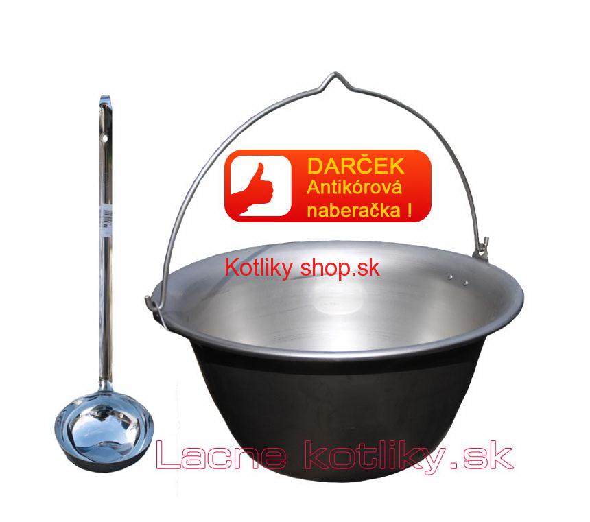 Nerezový kotlík 10 L + antikórová naberačka