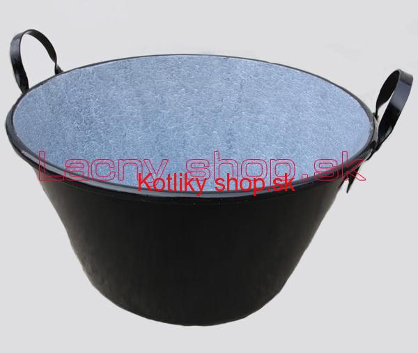 Kotol na zabíjačku smaltovaný 50 L + pokrievka