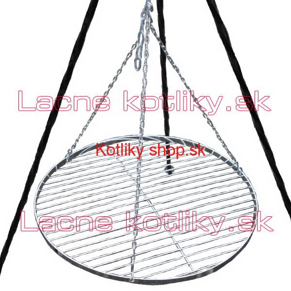 Grilovací rošt s retiazkou