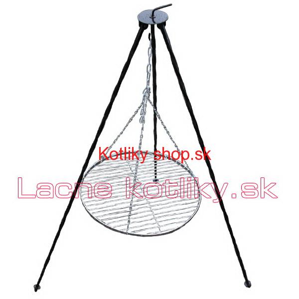Grilovací rošt s retiazkou