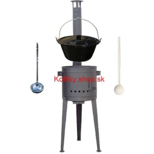 Smaltovaný kotlík 25 L (1,2 mm) + vysoká kotlina (2,0 mm) HODO 42 PLUS 600