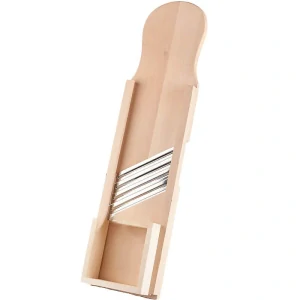 Ručný drevený krájač kapusty 4 nože 93 x 23,5 cm (obrovský)