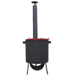 Kotlina 60 cm s žiaruvzdornou farbou PLUS 600 4 MM