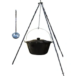 Smaltovaný kotlík 16 L+ pokrievka + stojan