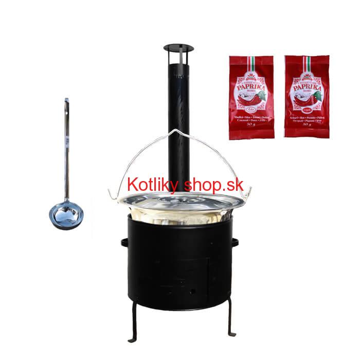 Kotlíkový gulášový set 36 CLASSIC + 15 L antikorový kotlík (1,2 mm)