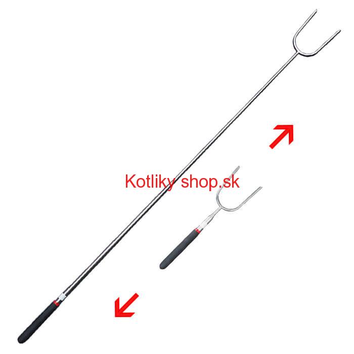 Vidlička na opekanie 24,5 cm - 84,5 cm – teleskopická 1 ks