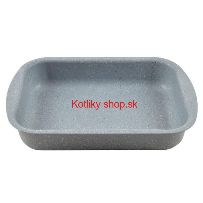 Pekáč s granitovým povrchom 34 x 24 cm šedý Granit Line