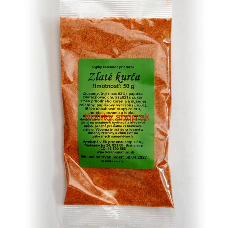 Zlaté kurča – zmes korenia 50 g
