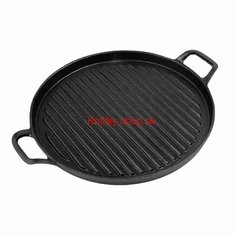 Liatinová panvica na grilovanie 31 cm BBQ