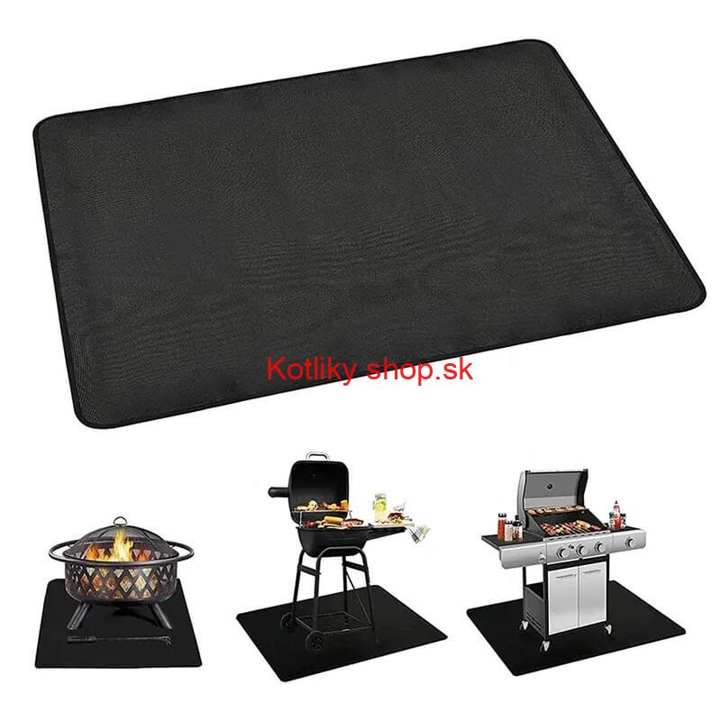 Ohňovzdorná podložka 122 cm x 76 cm