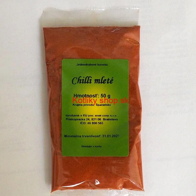 Chilli mleté ​​50 g
