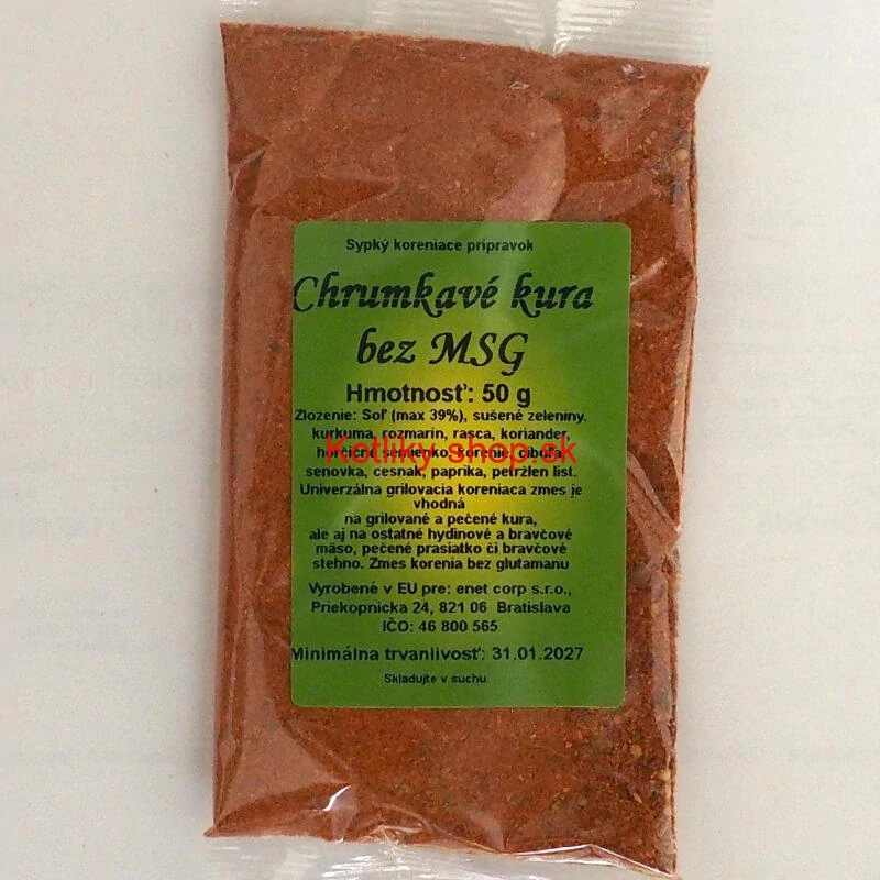 Chrumkavé kura bez MSG 50 g