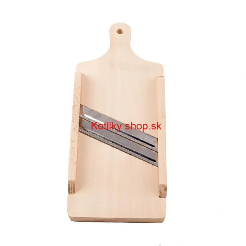 Ručný drevený krájač na kapustu (stredný)