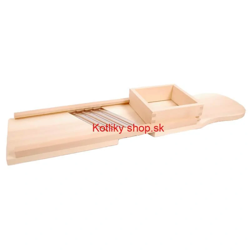 Ručný drevený krájač kapusty 4 nože 93 x 23,5 cm (obrovský)