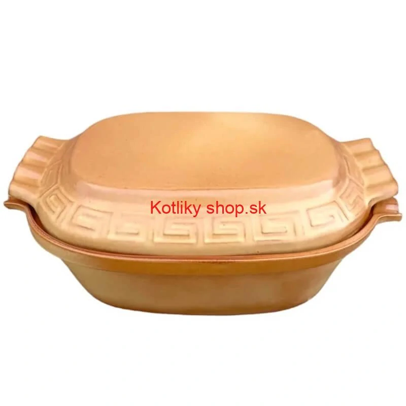 Rímska misa / pekáč z glazovanej terakotovej hliny 6 l