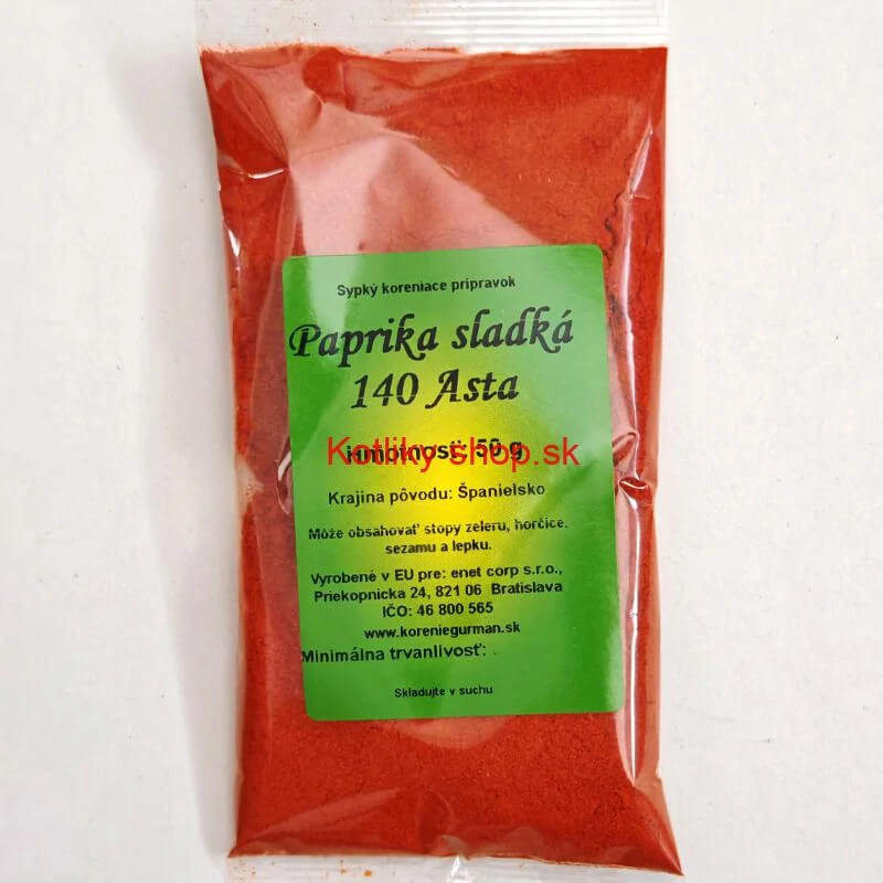 Paprika sladká 140 ASTA 50 g