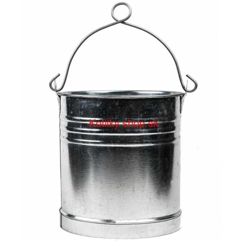 Pozinkované vedro na studňu 15 litrov