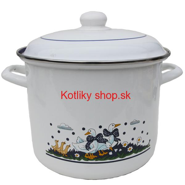 Smaltovaný hrniec 3,5 L Kačička