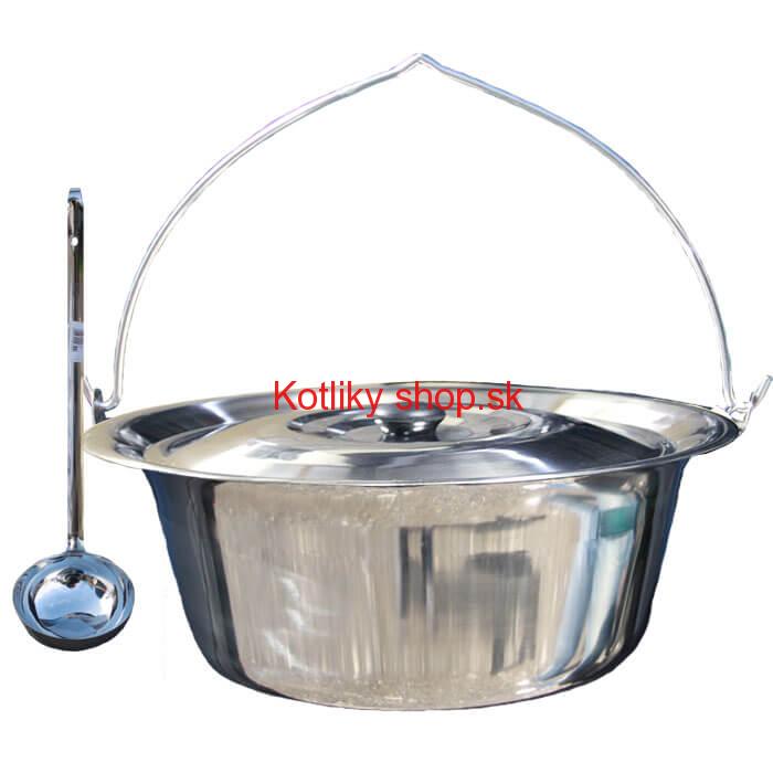 Antikorový kotlík 20 L (1,2 mm) + antikorová pokrievka