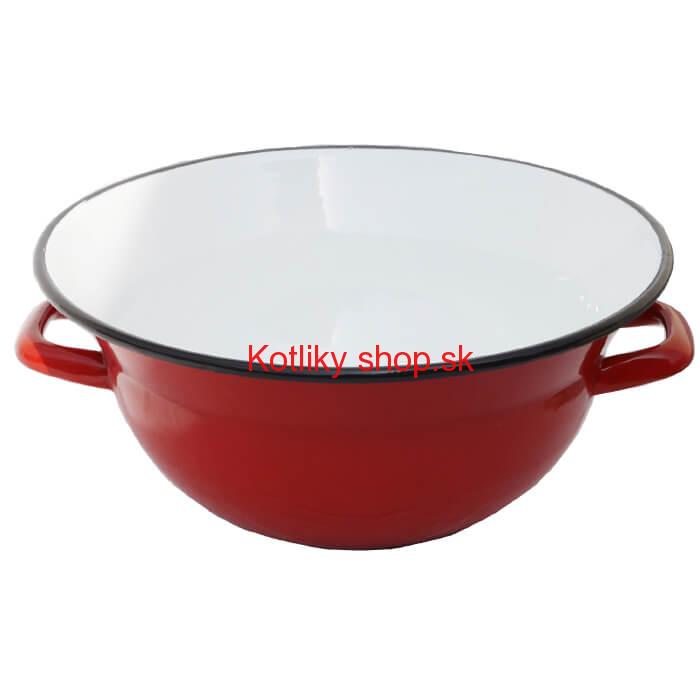 Smaltovaná misa s držiakmi (Vajling)