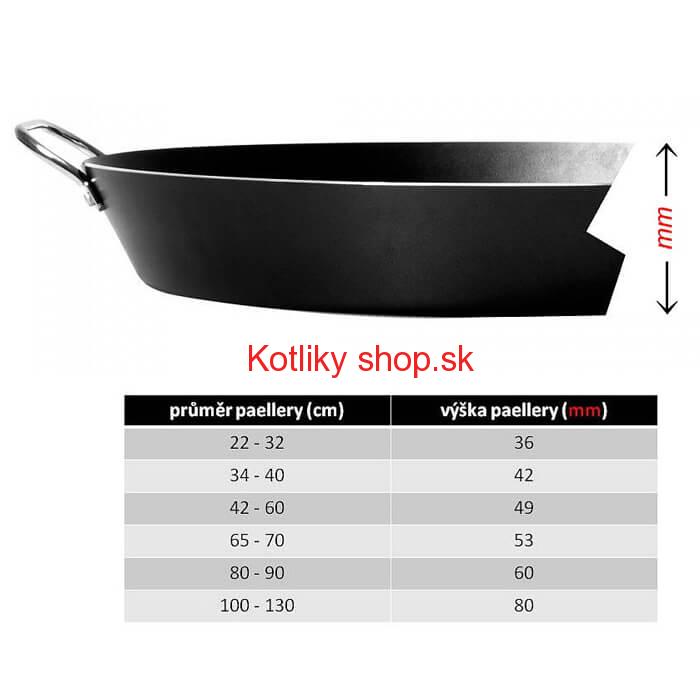 Paella panvica VACA SMALT 30 cm