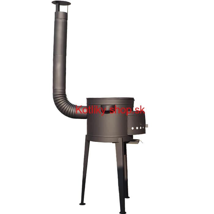 Vysoká kotlina 36 cm + ohňovzdorná farba