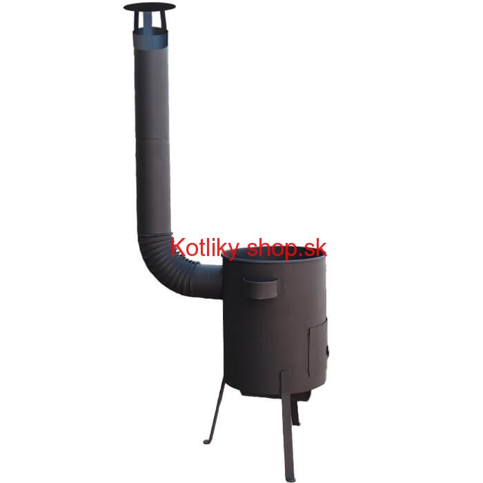 Kotlina 45 cm s žiaruvzdornou farbou PLUS 600 4 MM