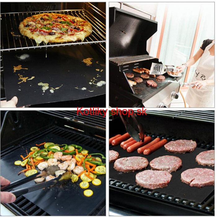 Teflónová podložka na pečenie a grilovanie 33 x 40 cm