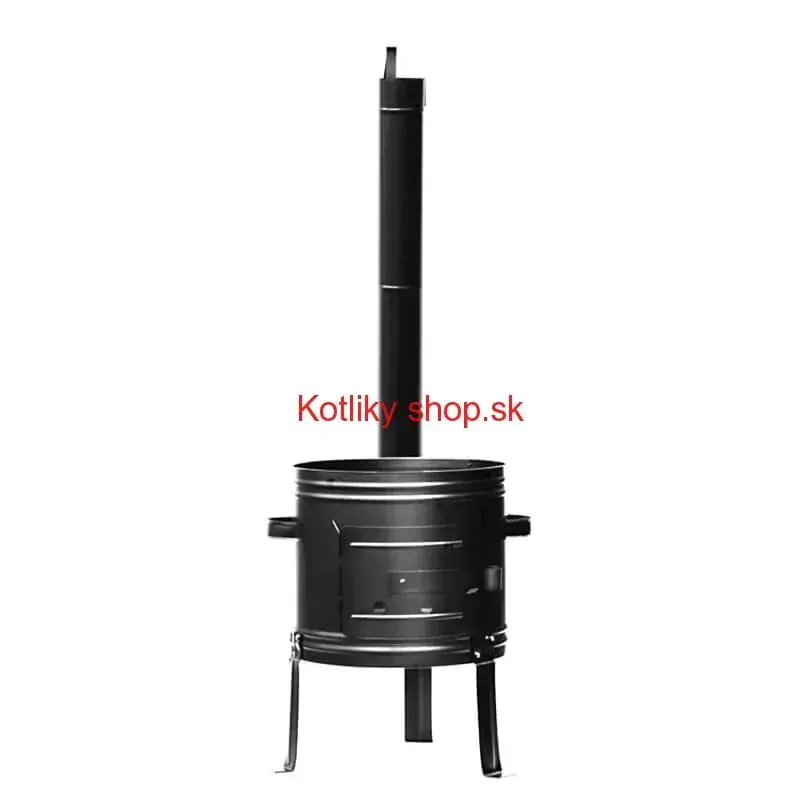 Smaltovaný kotlík 25 L + kovová kotlina 42 KOV