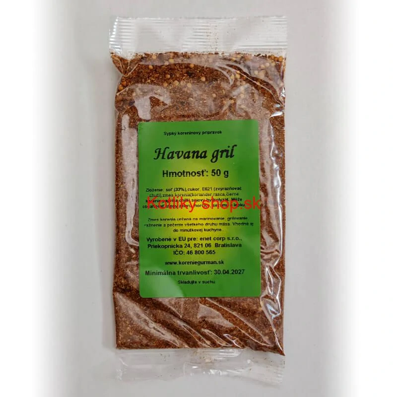 Havana grill koreniaca zmes 50 g