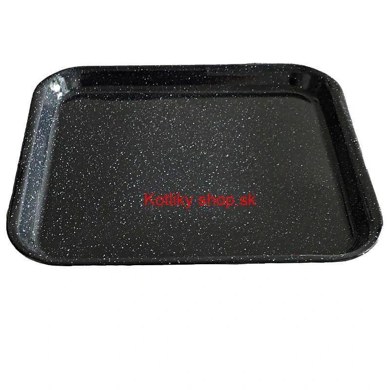 Smaltovaný pekáč na pečenie koláčov 41,5 cm JUMBO