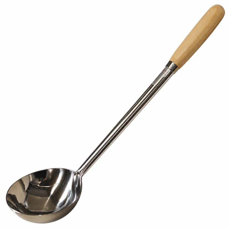 Antikorová naberačka 250 ml s drevenou rúčkou – 51,5 cm