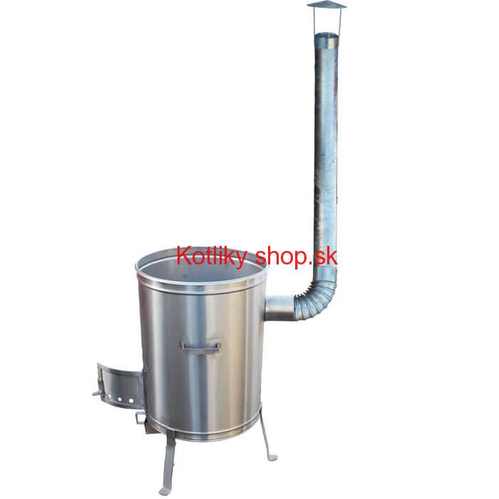 Nerezová kotlina 45 cm – Lux