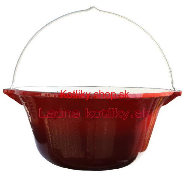 Liatinový kotlík 10,8 L – smaltovaný povrch