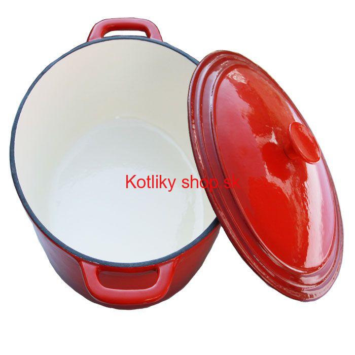 Liatinový pekáč 6,2 L – červený