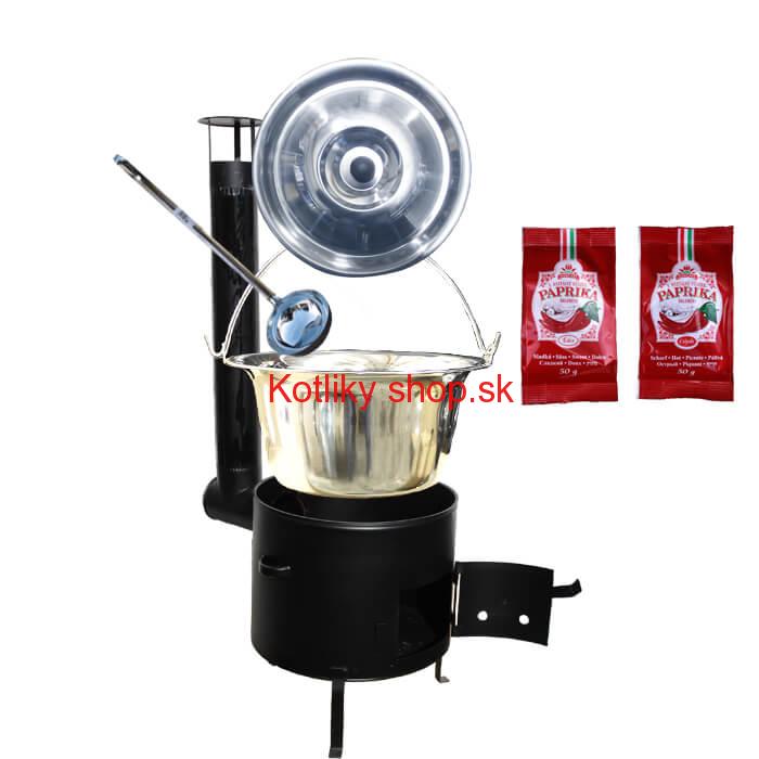 Kotlíkový gulášový set 36 CLASSIC + 15 L antikorový kotlík (1,2 mm)