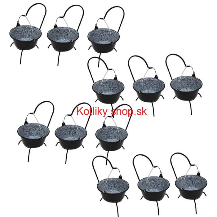 Servírovacia súprava SMALT BLACK 12 ks