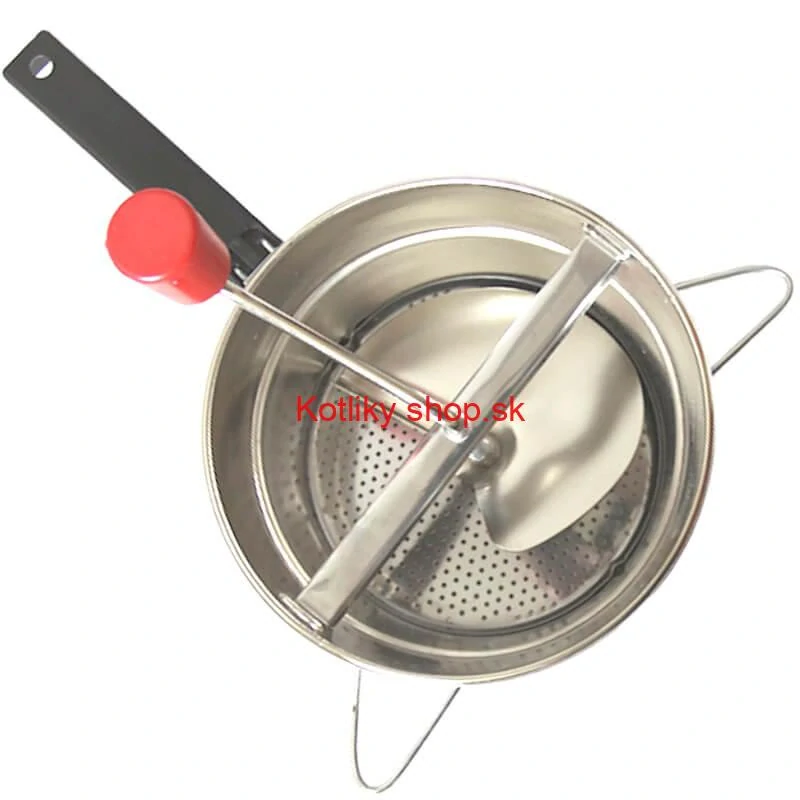 Pasírovač ORIGINAL z nehrdzavejúcej ocele – 3 výmenné sitá