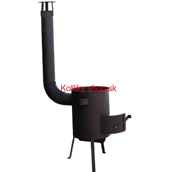 Kotlina 45 cm s žiaruvzdornou farbou PLUS 600 4 MM