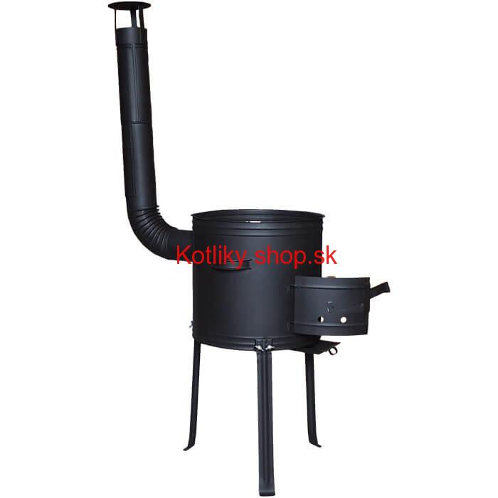 Kotlina 42 cm, vysoká + žiaruvzdorná farba Plus 700