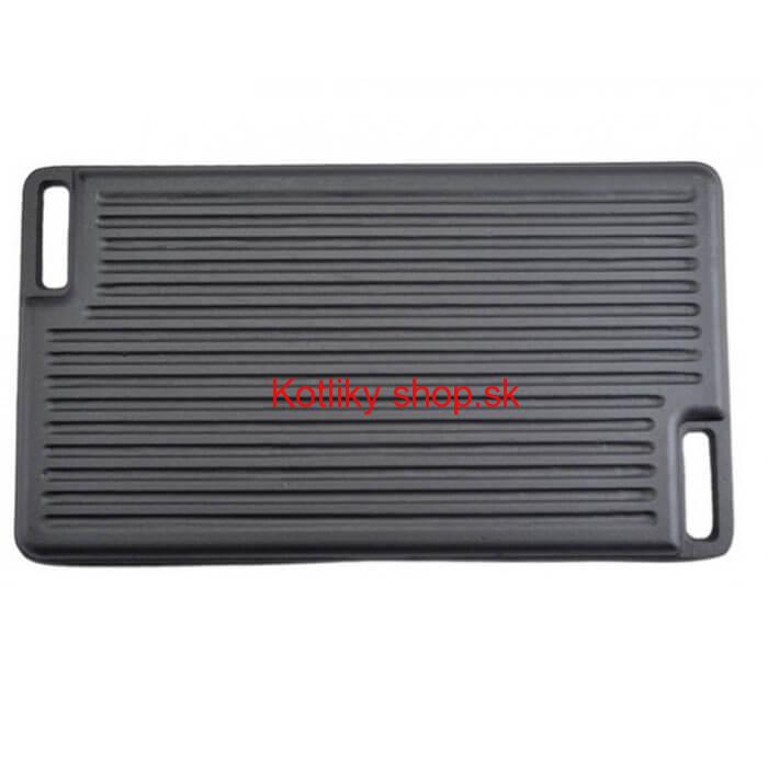 Liatinová grilovacia platňa 45 x 26 cm