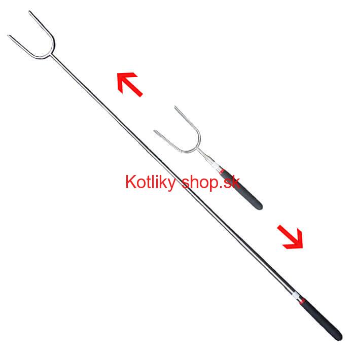 Vidlička na opekanie 24,5 cm - 84,5 cm – teleskopická 1 ks