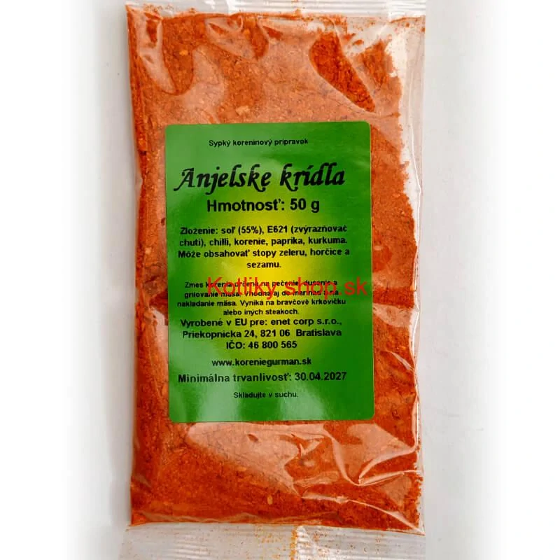 Anjelské krídla – zmes korenia 50 g